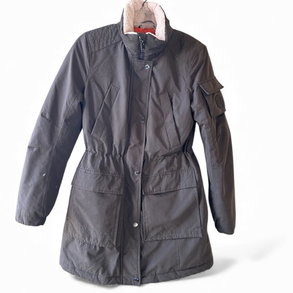 DKNY Anorak Parka Jacket Size Small - Picture 2 of 16